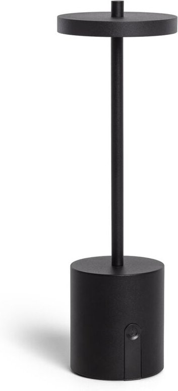 LED Tischlampe tragbar mit wiederaufladbarem USB-Akku Jawania Schwarz