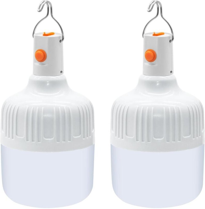 Thumbnail - Stück LED Camping Laterne, USB Wiederaufladbare Campinglampe Leistungsstarke 500 Lumen Außenlampe, 3 Helligkeitsmodi, Tr...