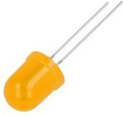Thumbnail - Orange LED-Diode 10mm 150-220mcd 180º Oso5jaa1k4a