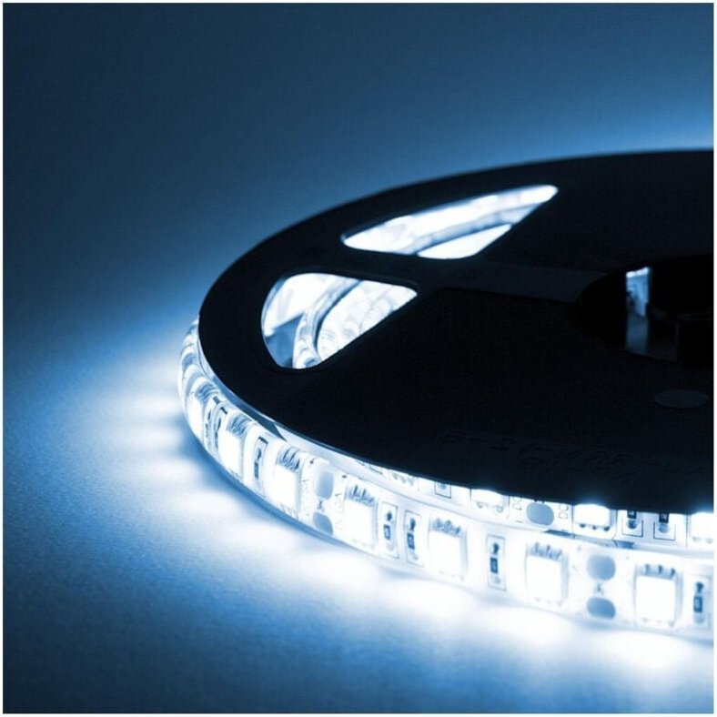 Thumbnail - Trade Shop Traesio - Trade Shop - LED-Streifen - 5 Meter - 72W - SMD5050 kaltweiss - 300 LEDs aipiy -