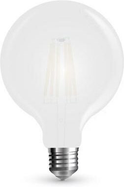 LED Lampe 7W G125 Filament Glühfaden Frosted E27 840LM Mod. VT-2067 - SKU 7189 - Warmweiß 2700K