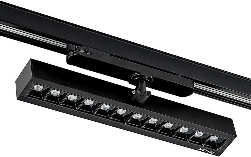 Stromschienenstrahler "Millay" aus Aluminium für Arbeitszimmer & Büro von Arcchio