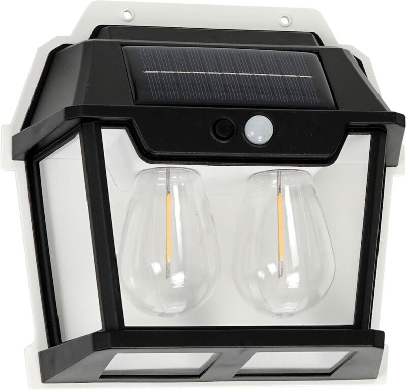 Filo Doppel-Solar-Wandleuchte 3000K