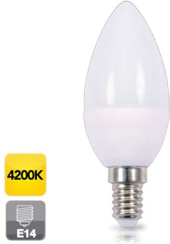 GSC - led Kerzenlampe E14 5W Tageslicht 4200K 470 lm 2002348