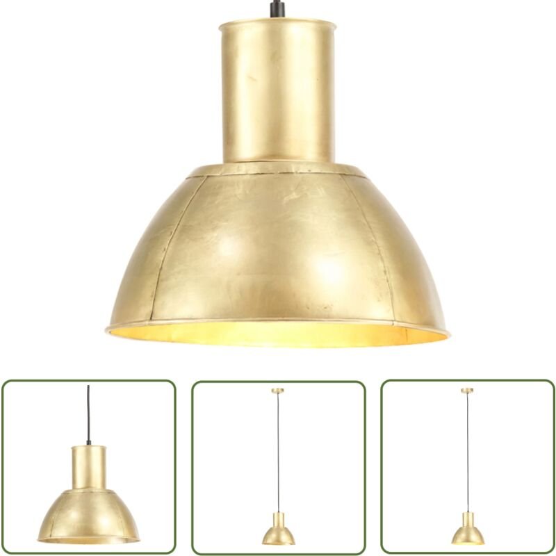 VidaXL Hängelampe 25 w Messing Rund 28,5 cm E27