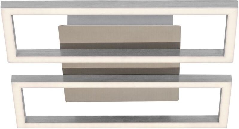 Briloner - led Deckenleuchte Dimmbar Memoryfunktion 16 w silber Metall-Kunststoff