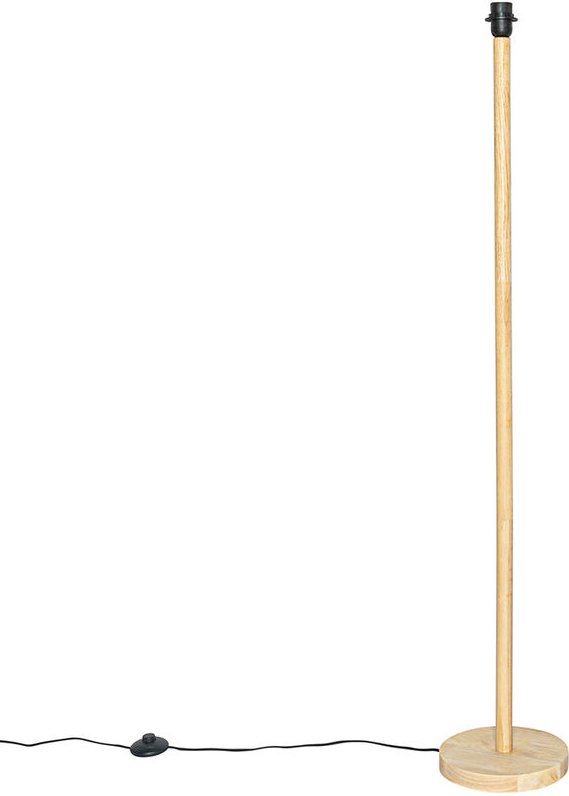 Ländliche Stehlampe aus Holz ohne Schirm - Mels