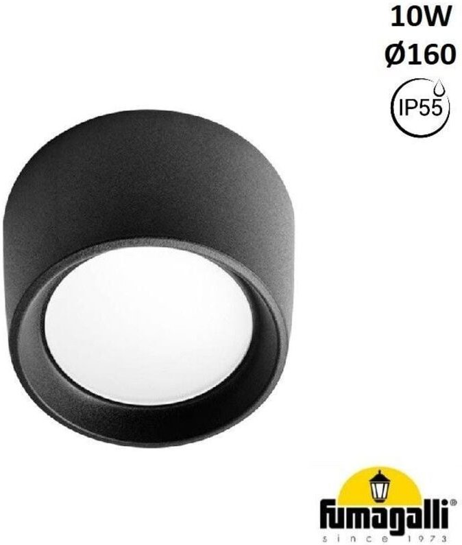CCT „Livia 160“ FUMAGALLI Außen-Deckenleuchte - 10W - GX53 -