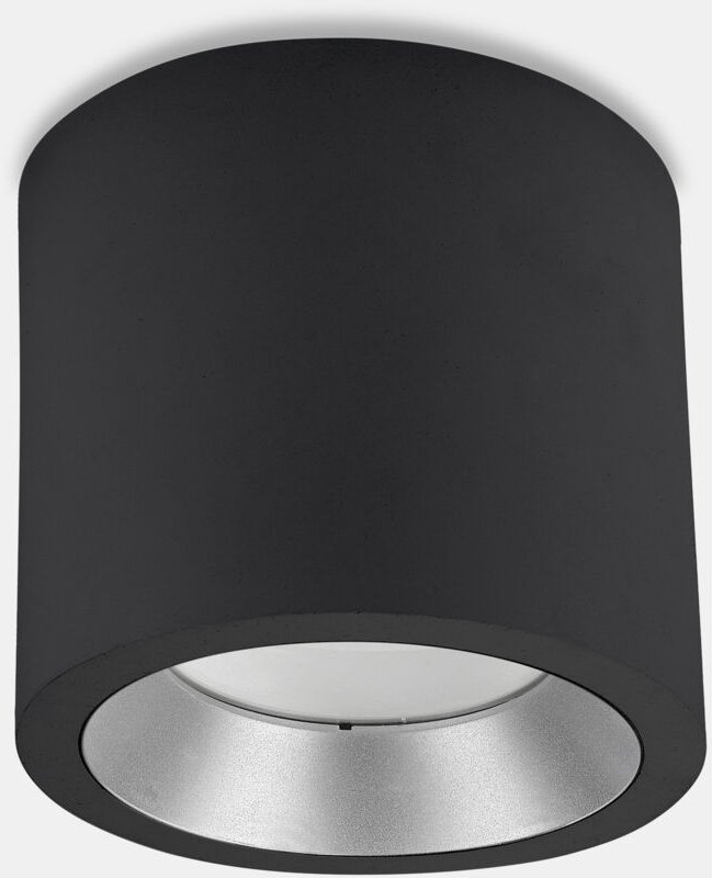 Leds-c4 - Plafon Ip65 Cosmos Led 8.3W Blanco Cálido - 3000K On-Off Gris Urbano 1002Lm