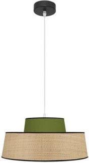 Grün/Natur Hängeleuchte Modell Jia 1Light - Fabrilamp