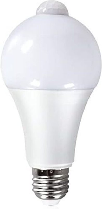 12W E27 PIR Infrarot-LED-Lampe mit Bewegungsmelder, automatischer Ein-/Ausschaltung, A60 220V, 1000lm, entspricht 100W H...
