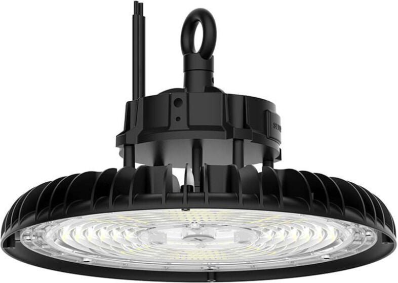 Industrielle SMD LED-Glocke 200W 160LM/W UFO Farbe Schwarz 120° 3in1 IP65