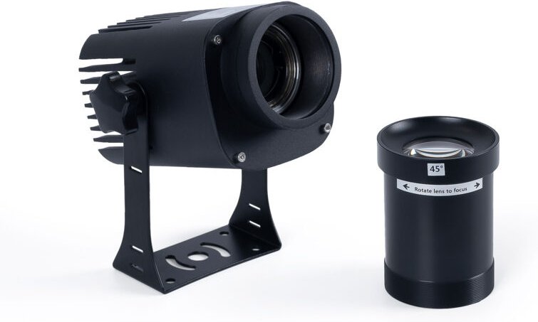 Gobo led logo projektor - 20W - 45° Optik - Außenbereich -