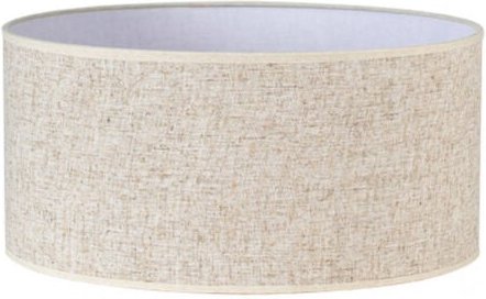 Zylindrischer Lampenschirm Happy M10 Leinen beige 50dx50dx25h