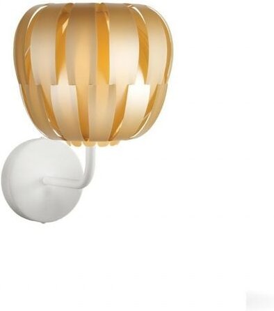 New Gold Wandleuchte aus Metall Cm. 29 x 31 x 33 Stunden