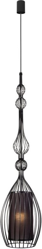 Hängelampe ABI 1 E27 Schwarz Nowodvorski 8864