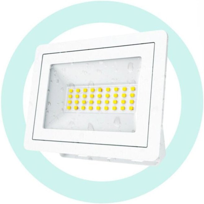 LED Außenstrahler - Slim - 30W - 3200lm - IP65