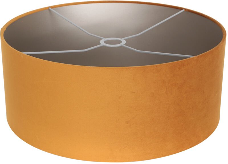 Steinhauer - lampenschirm - Shade - gold - veloursstoff - ø 50cm