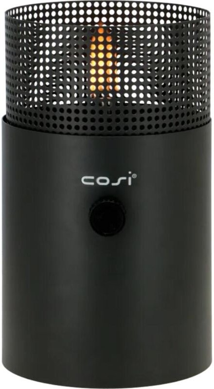 Cosi - Gaslaterne scoop Dot anthrazit, Metall, Propan-/Butangas, 0,4 kW, ø 16 x 27 cm, Brennstoffverbrauch: Max. 30 Gram...