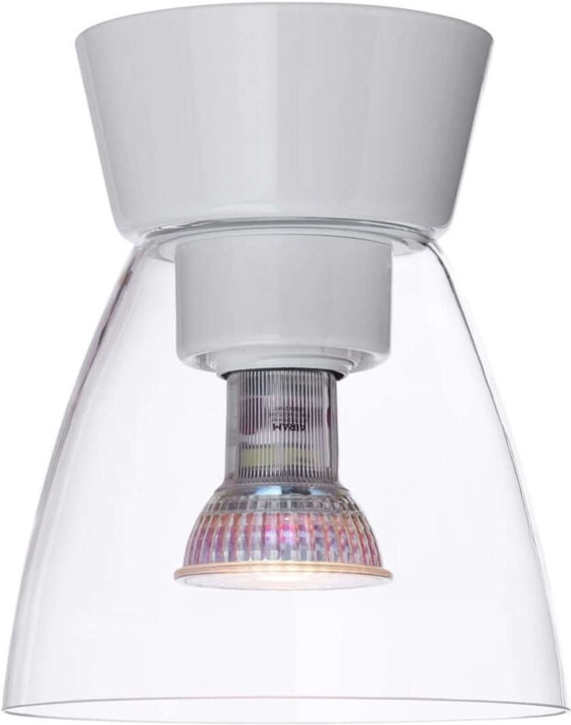 Bizzo - 1 Light Flush Decken-Downlight Glossy White, E27 - Belid