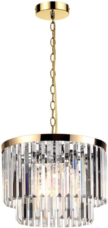 Vetro Pendelleuchte 5xE14 Antikgold LP-2910/5P AGD Light Prestige