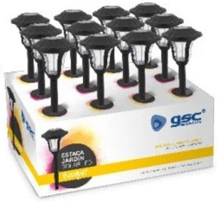 Garsaco Solarleuchte Bouquet Schwarz Schwarz - Garsaco