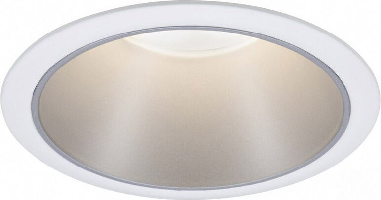 Paulmann 93409 Cole Coin Einbauleuchte led 6 w Weiß, Silber