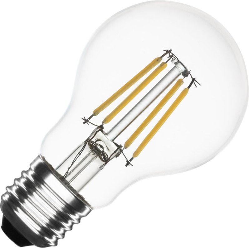 LED-Glühbirne Filament E27 4W 470 lm A60 No Flicker 2700K Warmweiß