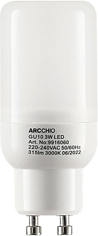 LED GU10 Lampe "Gu10 3W LED-Röhrenlampe" von Arcchio