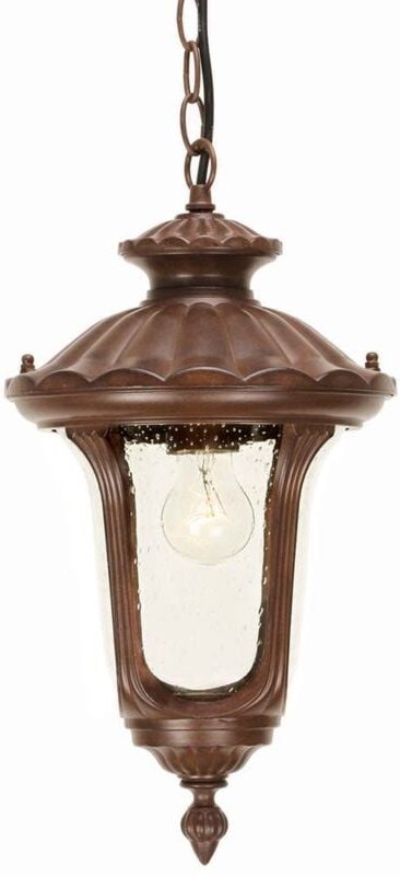 Elstead - Außenleuchte Kettenlaterne Pendellampe 4 Flammig Stahl Glas E14 d 23,5 Bronze