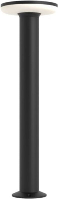 Beneito Faure - Mac Floor xl Schwarz 3000K - 12W IP65 60cm hohe LED-Pollerleuchte für den Außenbereich aus Aluminium - D...