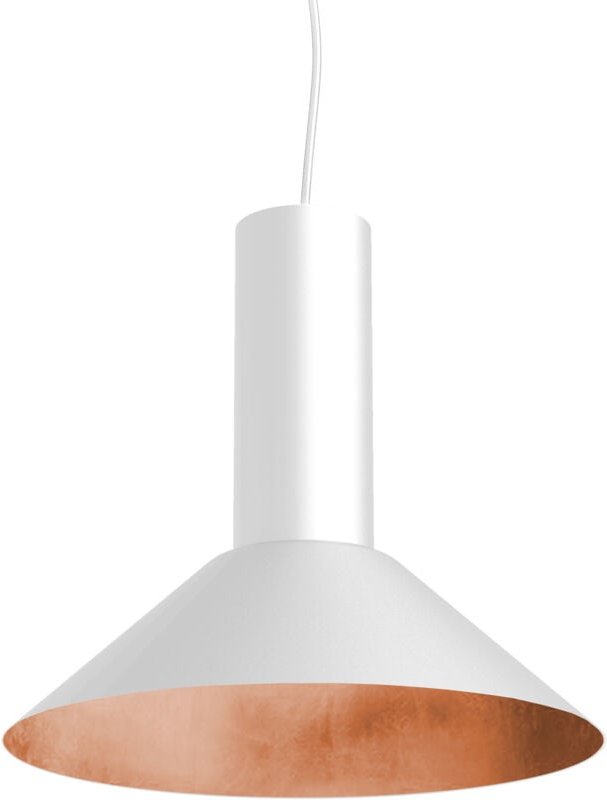 Lumicom - vera sospensione Ø25 bianco/foglia