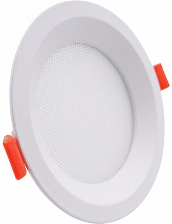 LED Einbaustrahler flach 10W CCT Rund Mikroprismatisch LIFUD Ausschnitt Ø 110 mm No Flicker CCT