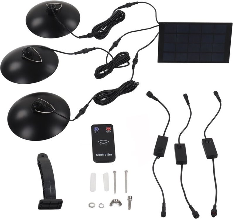 LED-Solarleuchte, hocheffiziente photoelektrische Umwandlung, IP65-Solar-Deckenleuchte mit 180 Grad verstellbarem Winkel...