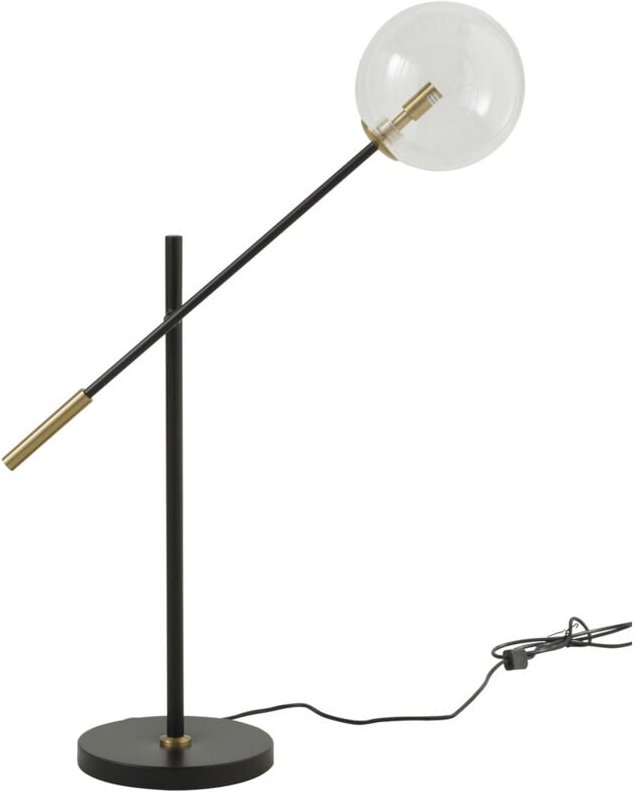 Tischlampe Glaskugel B72 cm x H85 cm