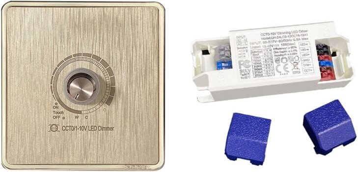 0-10V dimmbarer LED-Treiber 300Ma Beleuchtungstransformator 12W Netzteil