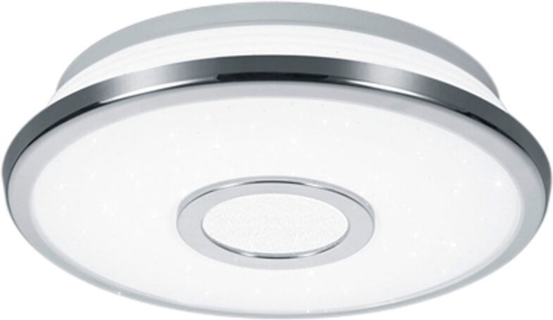 Trio - Kleine led Deckenleuchte osaka rund mit Sternenhimmel, dimmbar, ø 21cm