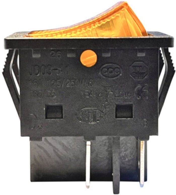 JD03-A1 Wippschalter 4Pin 250V 16A Schalter
