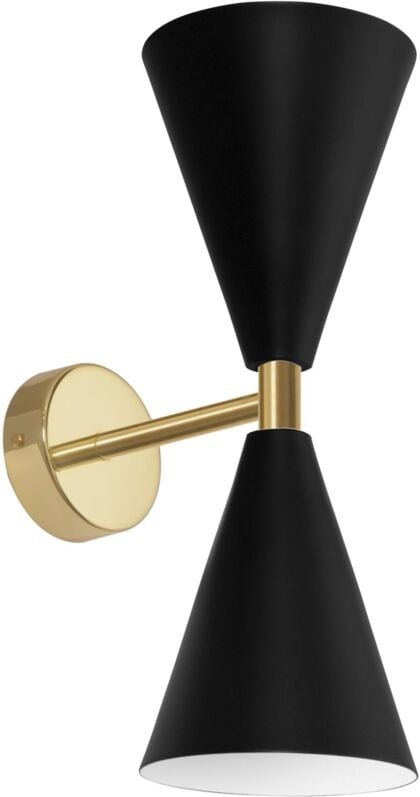 Wandlampe APP1140-2W black gold