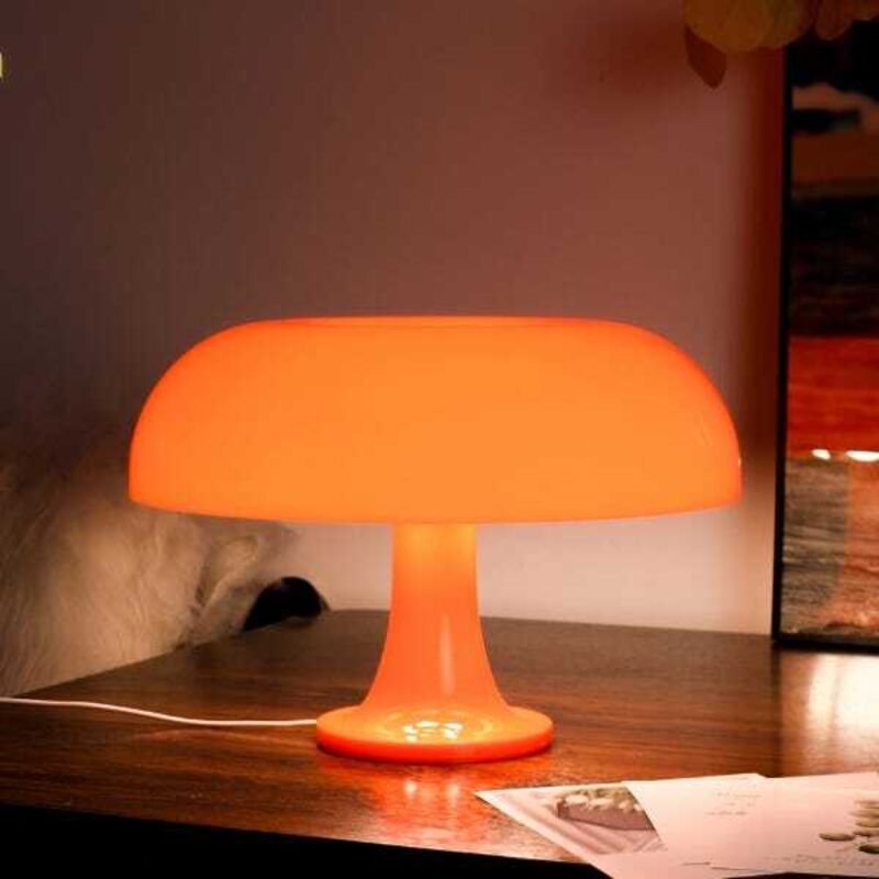 LED Pilz Tischlampe – Nachttischlampe Modern mit 3 Farbtemperaturen