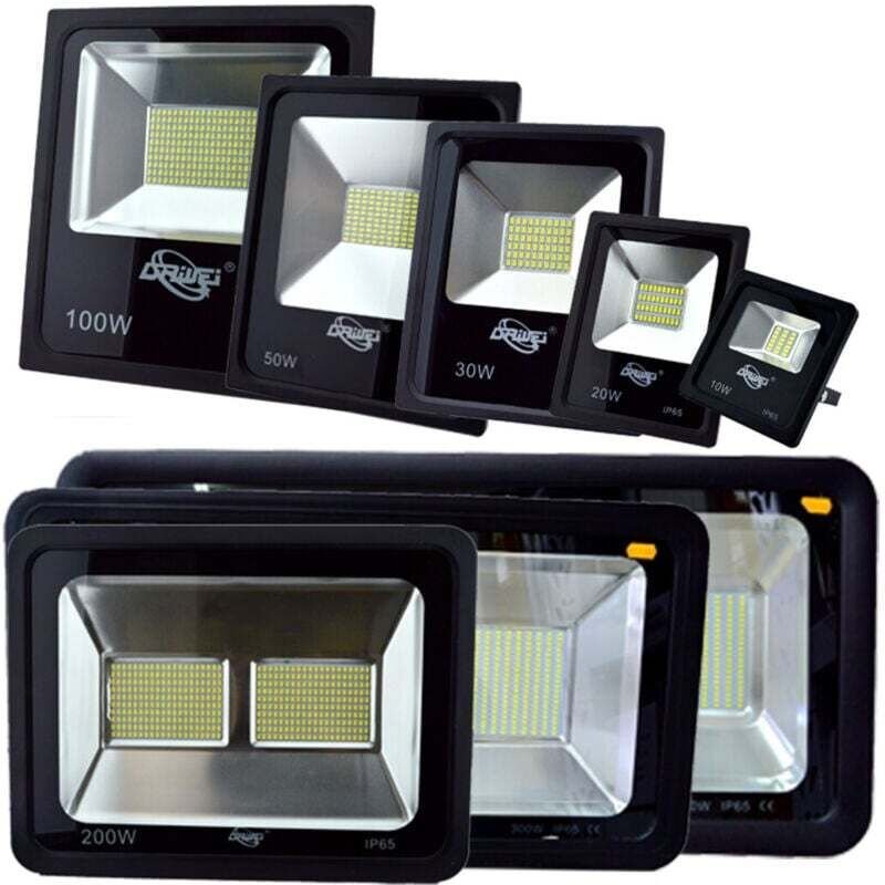 Ultraheller LED-Fluter, wasserdichtes weißes Licht, Outdoor, Slim, IP66, 10 Watt - Ymyny