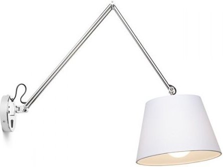 Ashley Wandleuchte chrom weiss 230V E27 42W