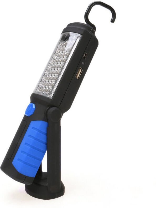 Taschenlampe Inspektionslampe Wiederaufladbare LED-Lampe, Wiederaufladbare LED-Arbeitsleuchte Mit Magnetischer LED-Tasch...