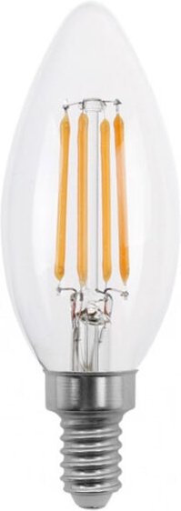 Kerze Glühbirne 10x3,5d 4w 450lm E14 Klar 2700k - Fabrilamp