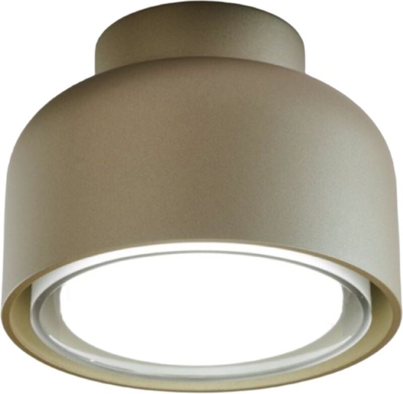 Moderne bottone Deckenleuchte aus Sabbia 1xGX53 Aluminium