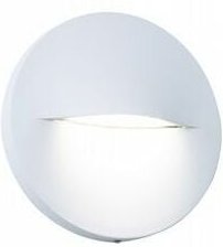 Runde Aluminiumguss-Wandlampe mit satiniertem Diffusor - Natürliches Graphitlicht