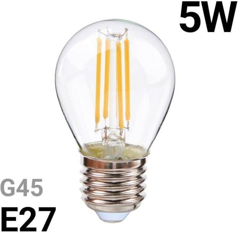 LED Filament Lampe E27 G45 5W