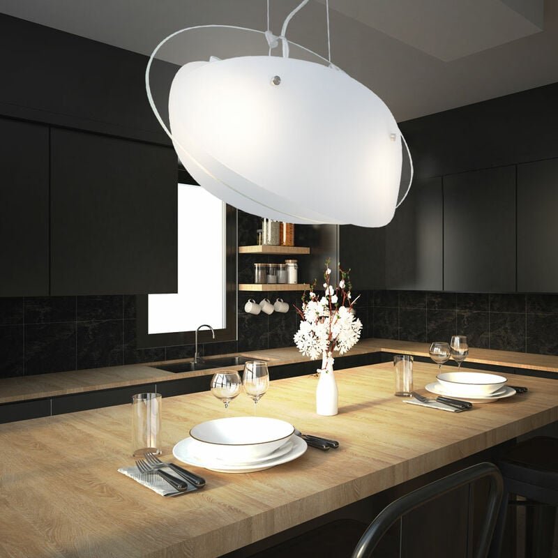 Decken Pendel Hänge Leuchte Beleuchtung Lampe Licht E27 Fassung Globo 15614