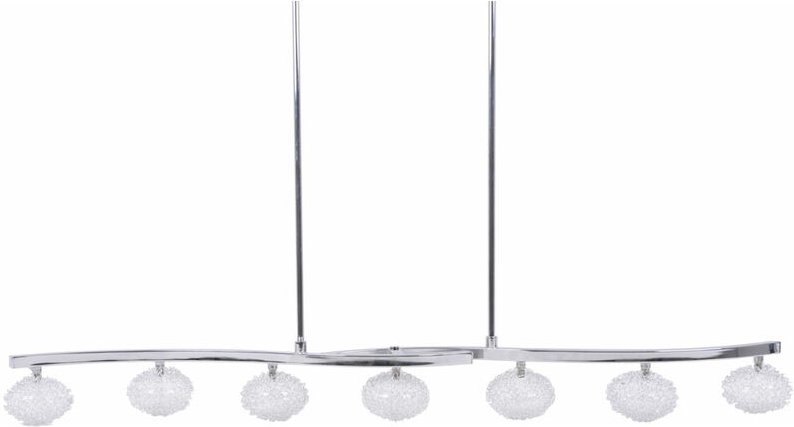 Massive - Pendel Leuchte Glas Spot Beleuchtung 7-flammig Hänge Lampe 40677/11/10