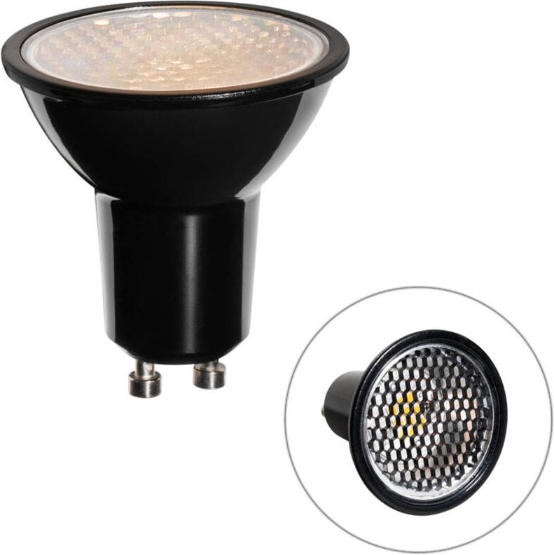 Luedd - GU10 3-stufig dimmbare LED-Lampe 50mm Wabenform 6W 400LM 3000K